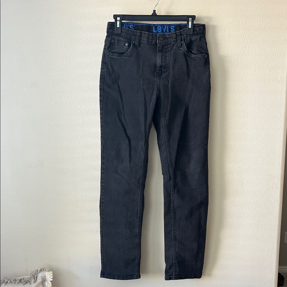 Levi's Men's Dark Charcoal Slim Jeans Size 29X31